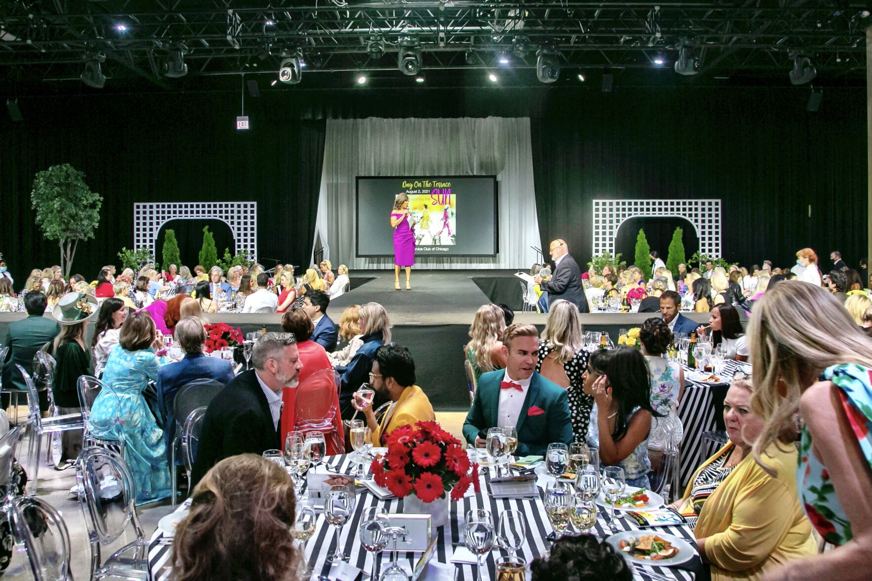 Top left image with this title--Service Club of Chicago's fashionable fundraiser.jpg